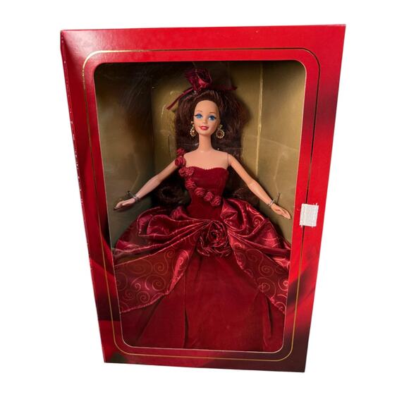 Radiant Rose Barbie 2nd In a Series Society Style Collection 1996 Mattel #15061 - Picture 1 of 8